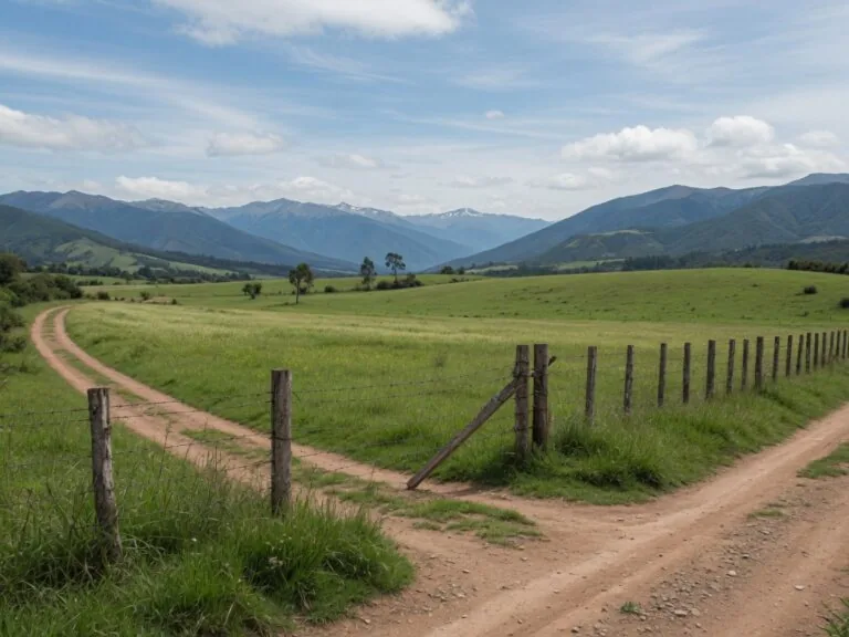 Lote rural en Colombia